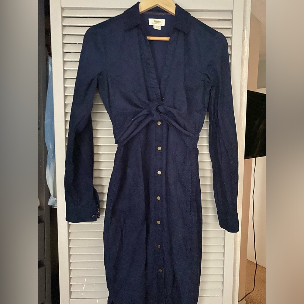 Maeve Corduroy Dress